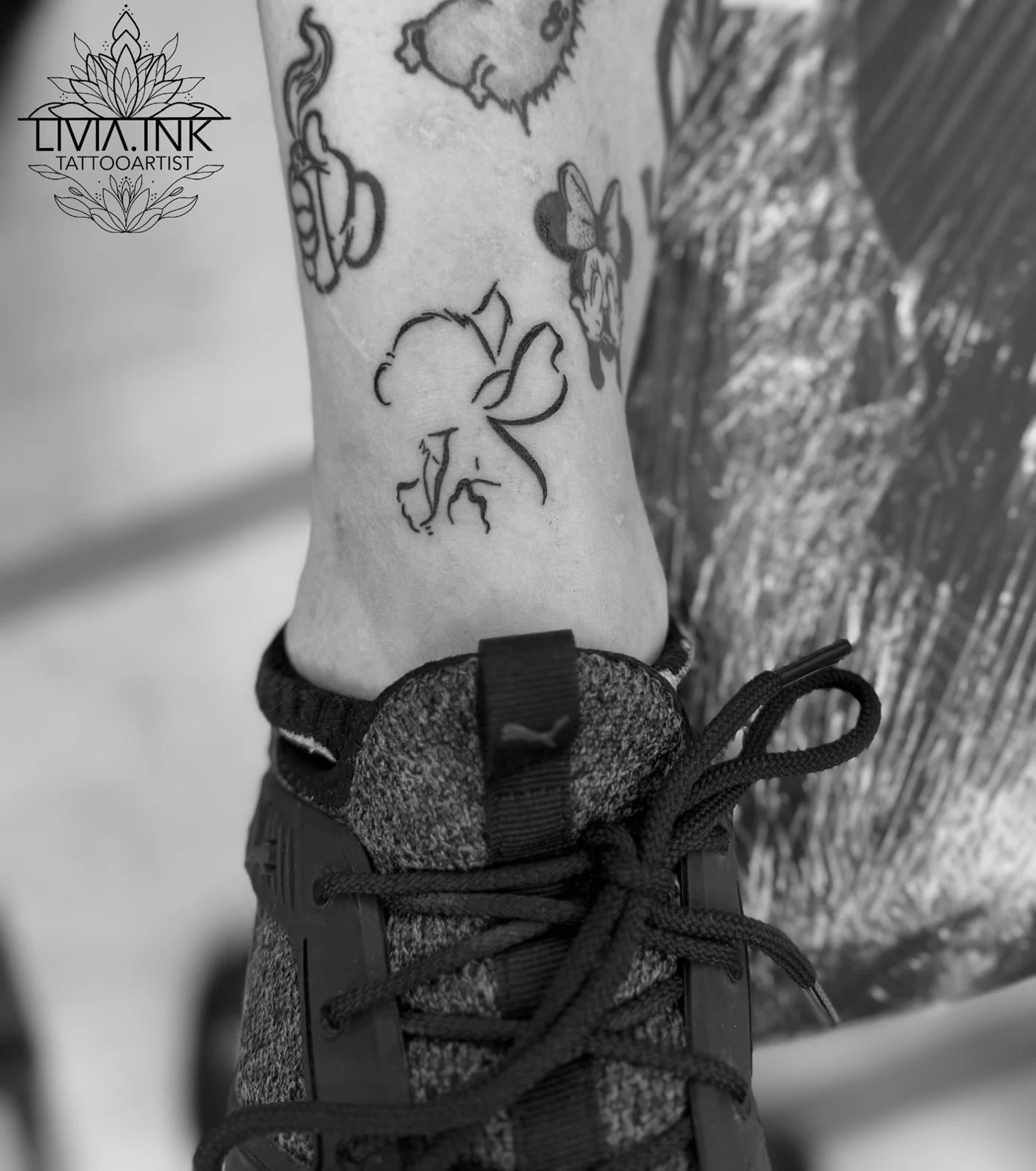 Tattoo-Arbeit von Antje