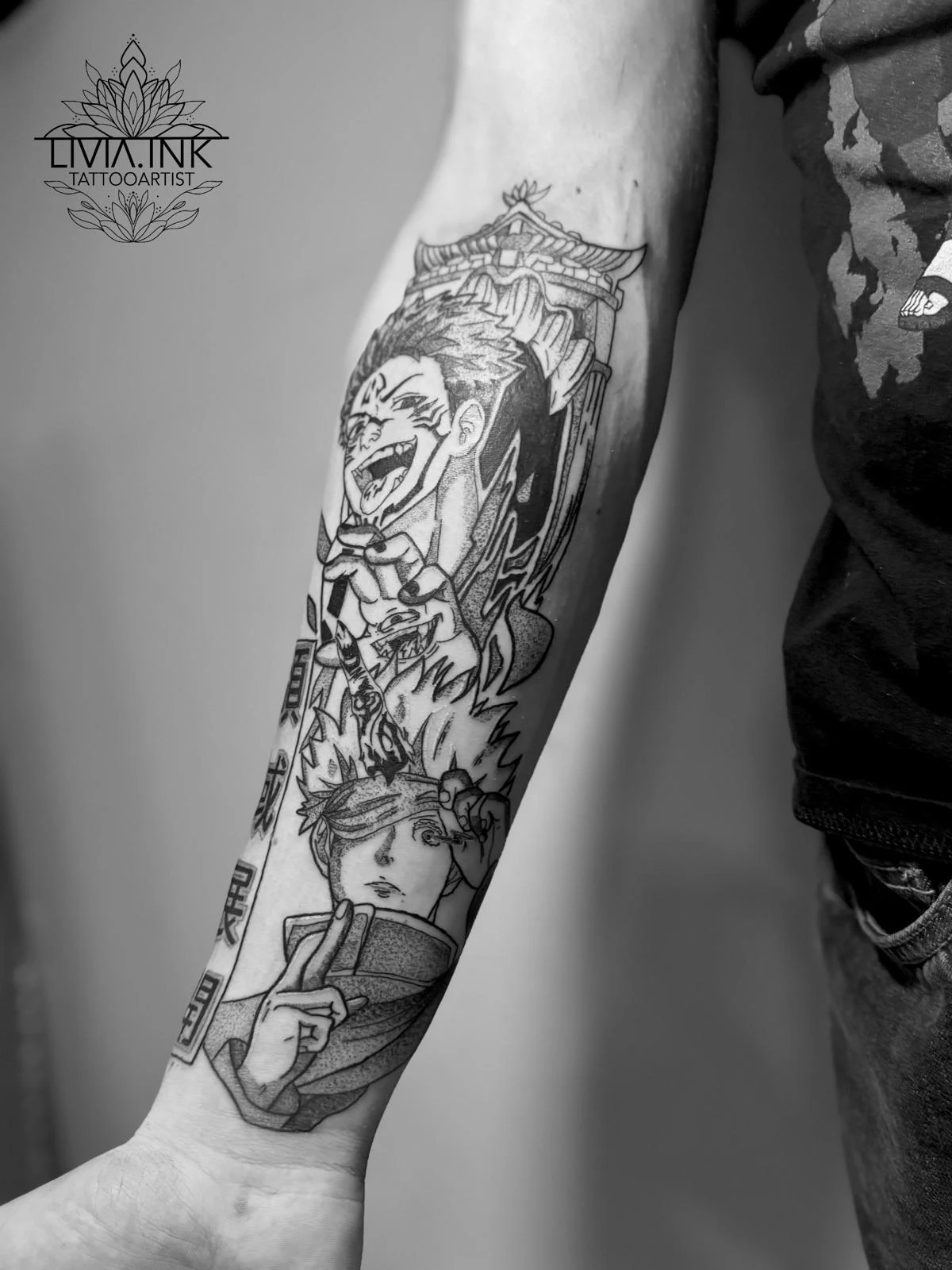 Tattoo-Arbeit von Antje