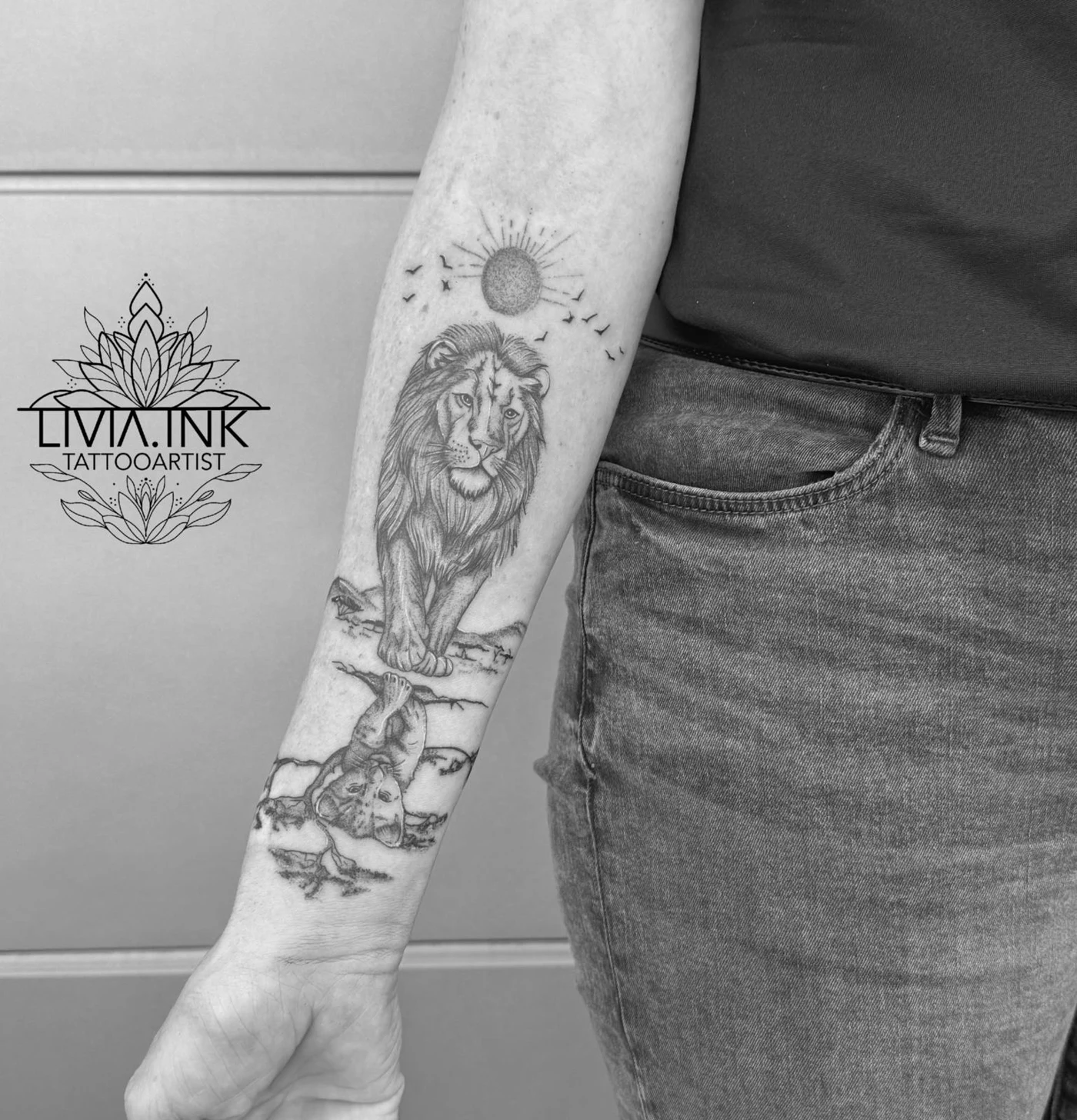 Tattoo-Arbeit von Antje