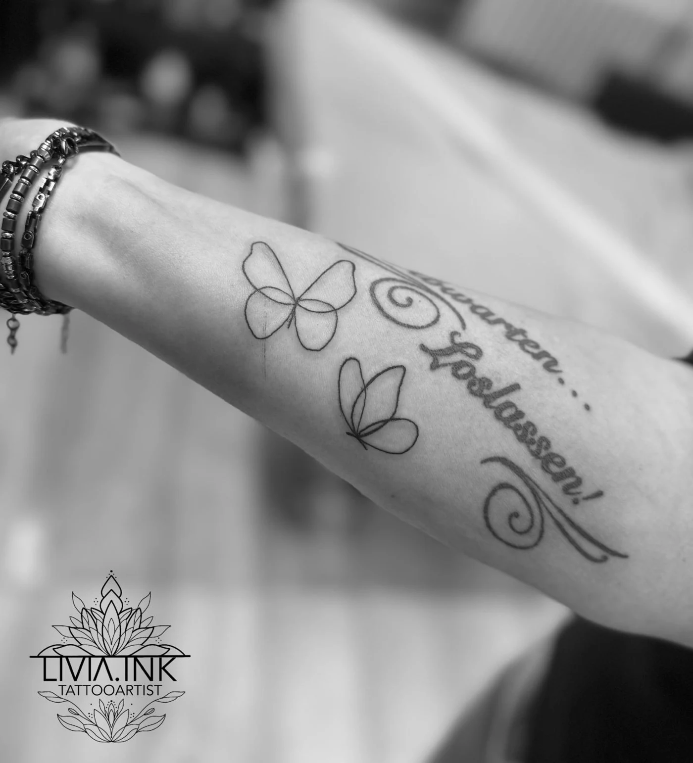Tattoo-Arbeit von Antje