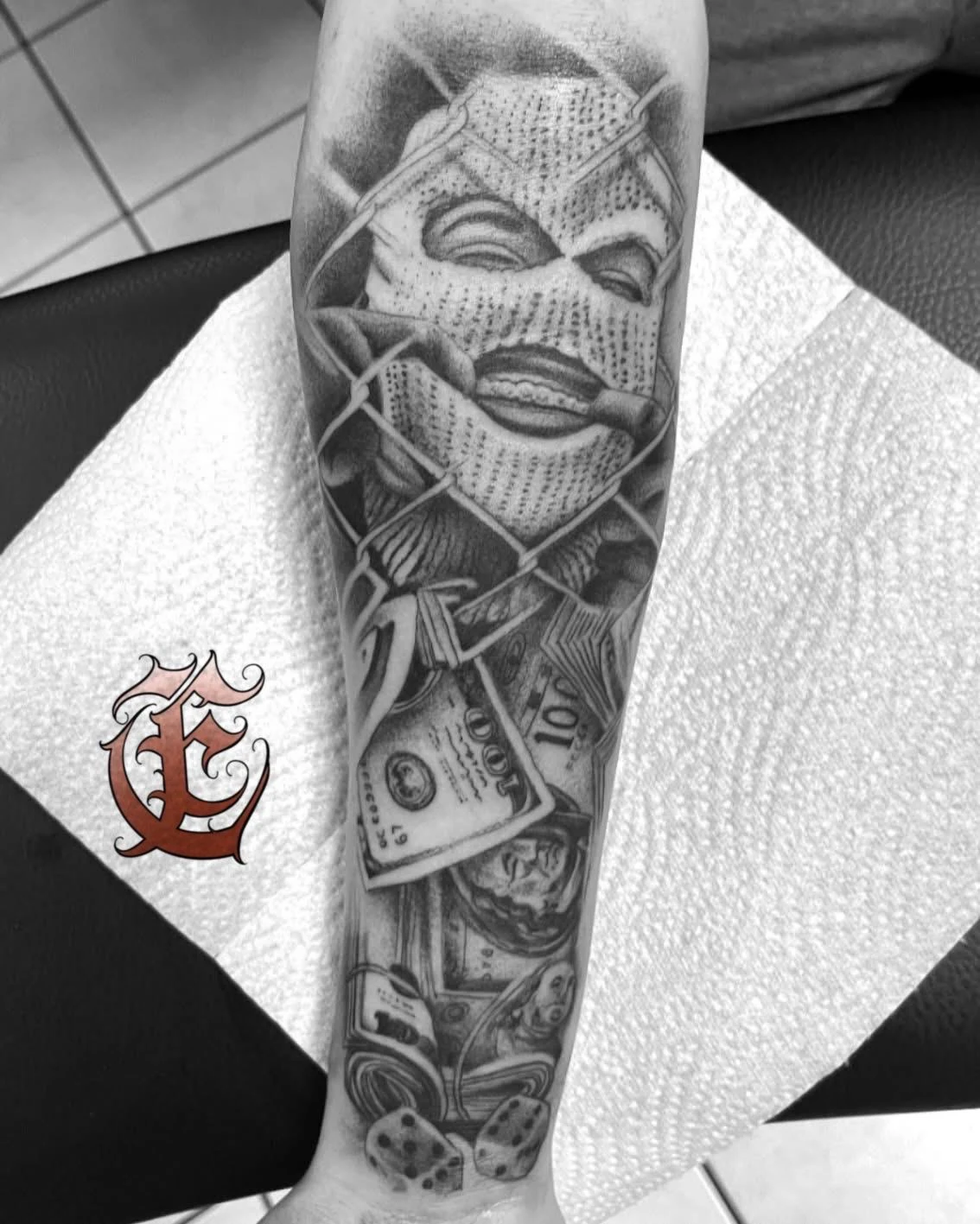 Tattoo-Arbeit von José