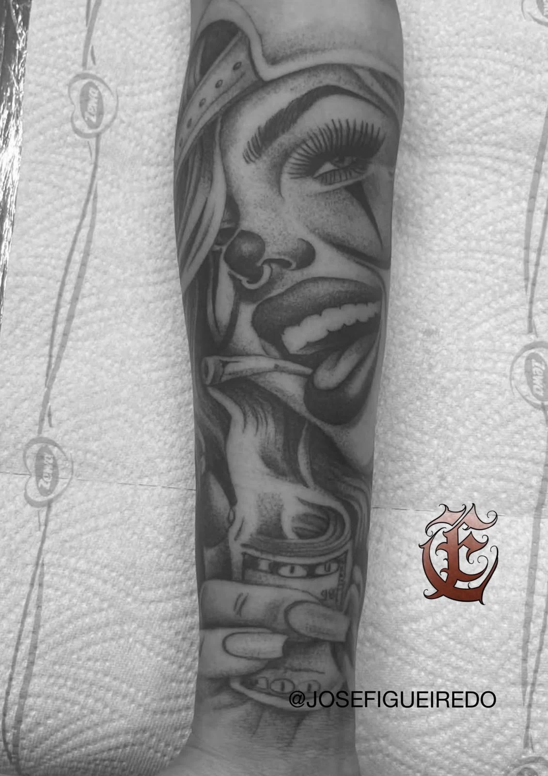 Tattoo-Arbeit von José